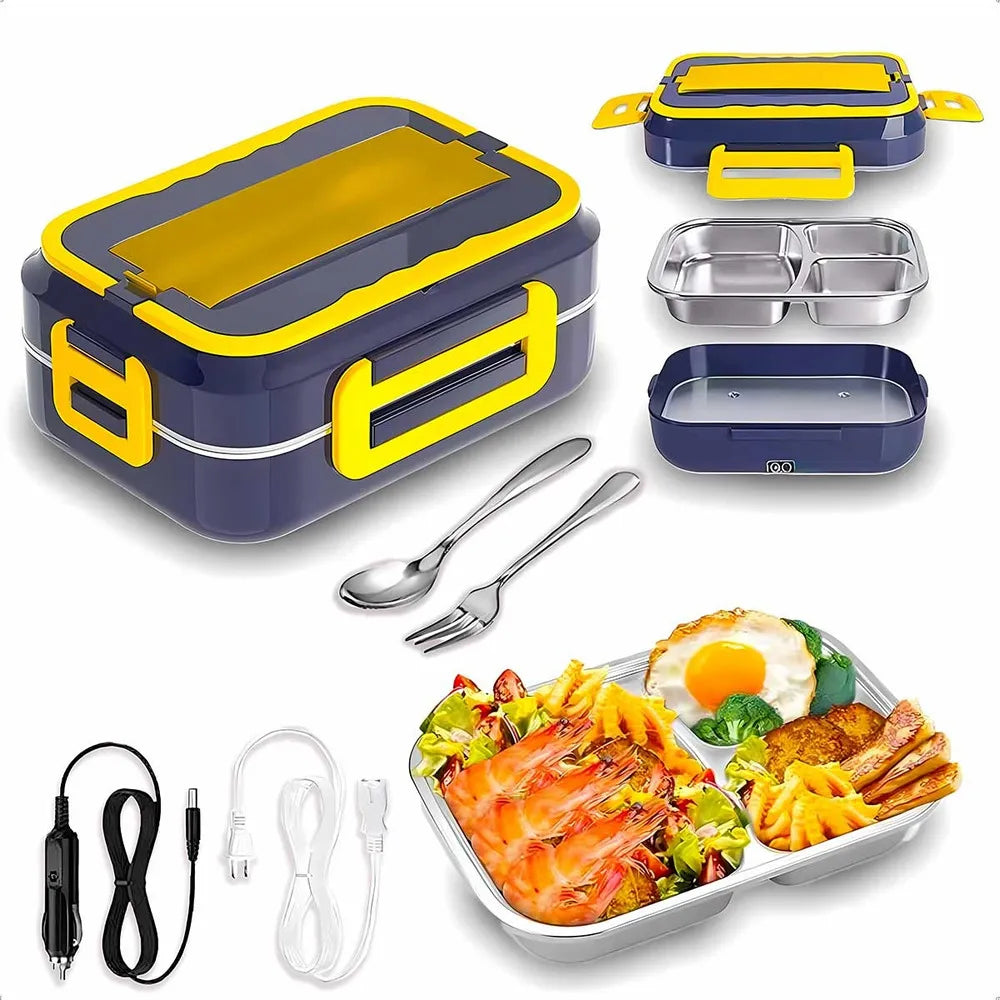 Lonchera Eléctrica Portátil Acero